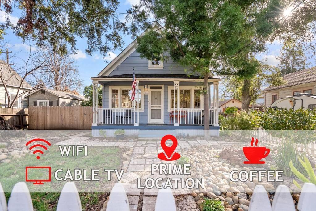 Downtown Napa Hot Tub Retreat - 3 Bed L 2 Bath Villa Eksteriør bilde